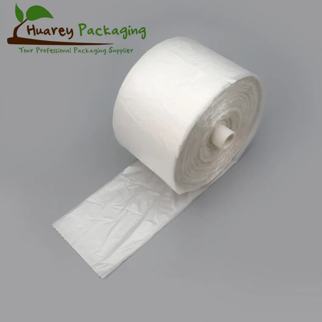 Environment Friendly Biodegradable PLA Pbat Corn Starch Compostable Bag on Roll Bag