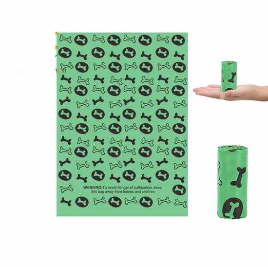 Pbat+Corn Starch,Biodegradable,Compostable Bags,T-Shirt/Hand/Shopping/Roller/Trash Bags/Poly Mailing/Dog Pet Poop/Clothes/Packaging Bags with TUV Certificates