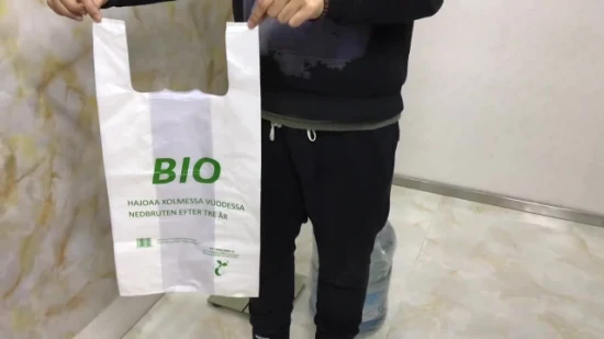 Compostável biodegradável lixo cordão ziplock lixo lixo cão cocô fralda pla ldpe hdpe fabricante de embalagens de alimentos personalizado impresso colete t